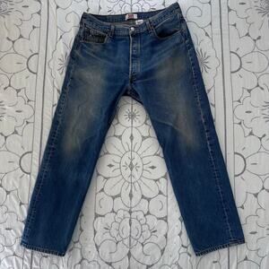 Levi’s 501 Original Straight Leg Button Fly Jeans W36 L32 Vintage Wash